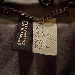 H&M DIVIDED suede jacket